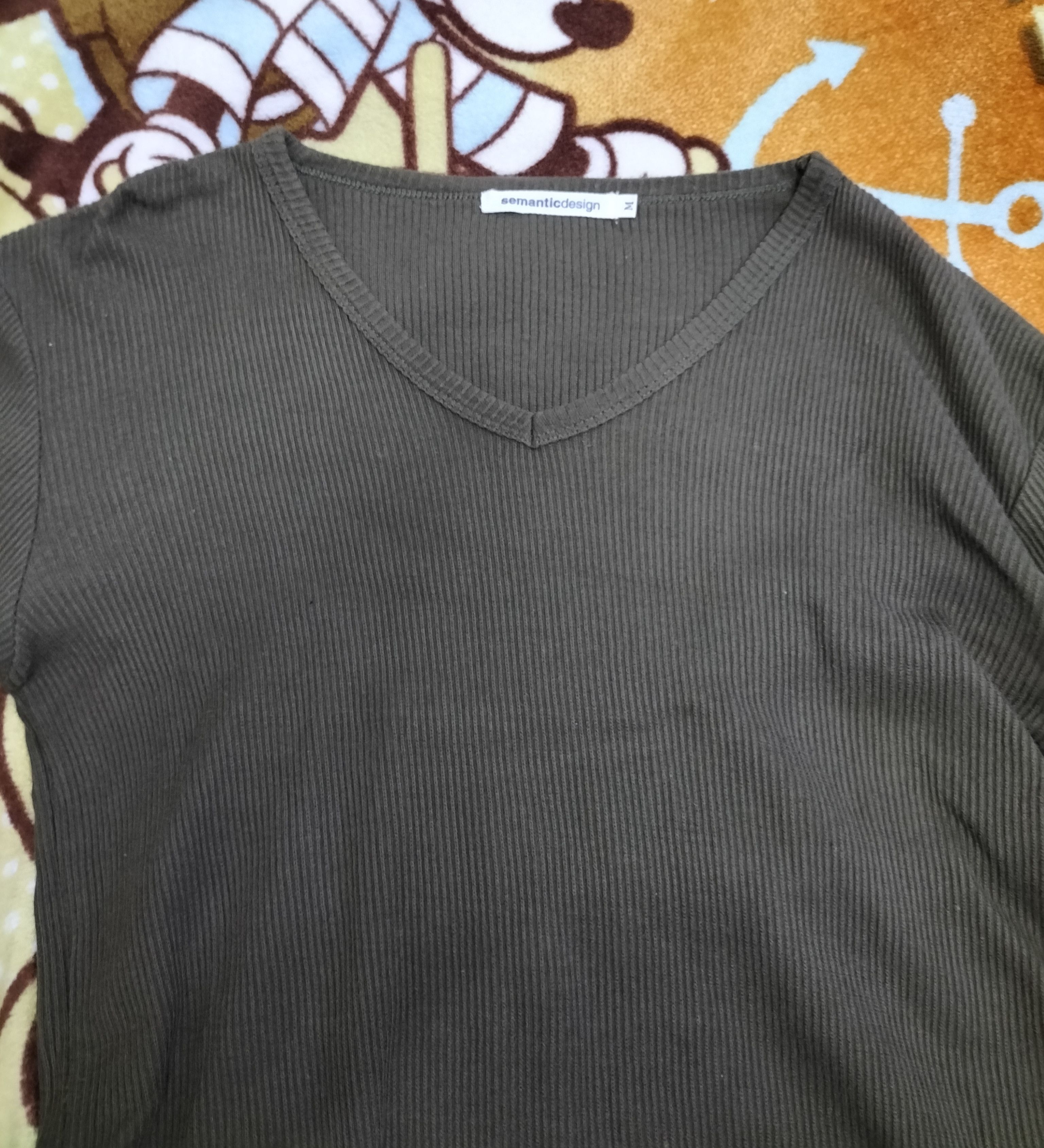 semanticdesign Semantic design v-neck waffle punk gothic style Size US M / EU 48-50 / 2 - 3 Thumbnail