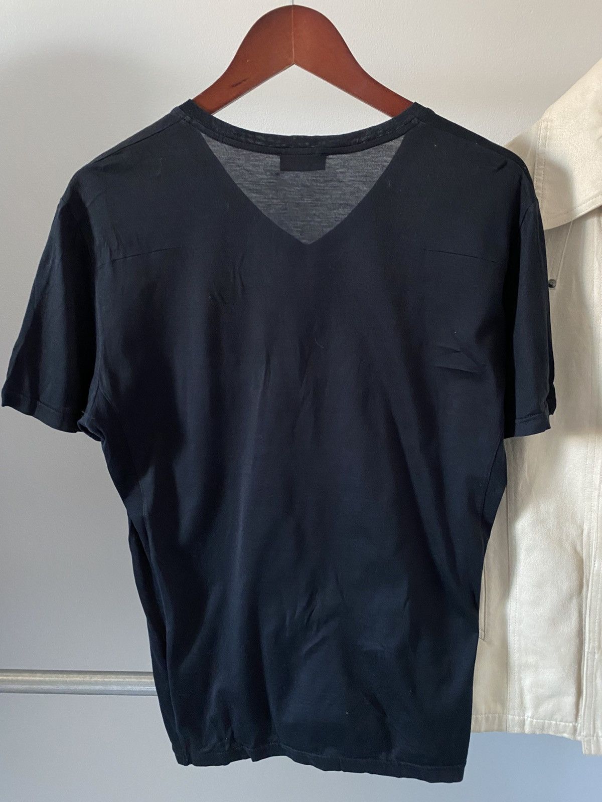 Dior Dior Homme Black V-Neck T-Shirt Size US M / EU 48-50 / 2 - 9 Thumbnail