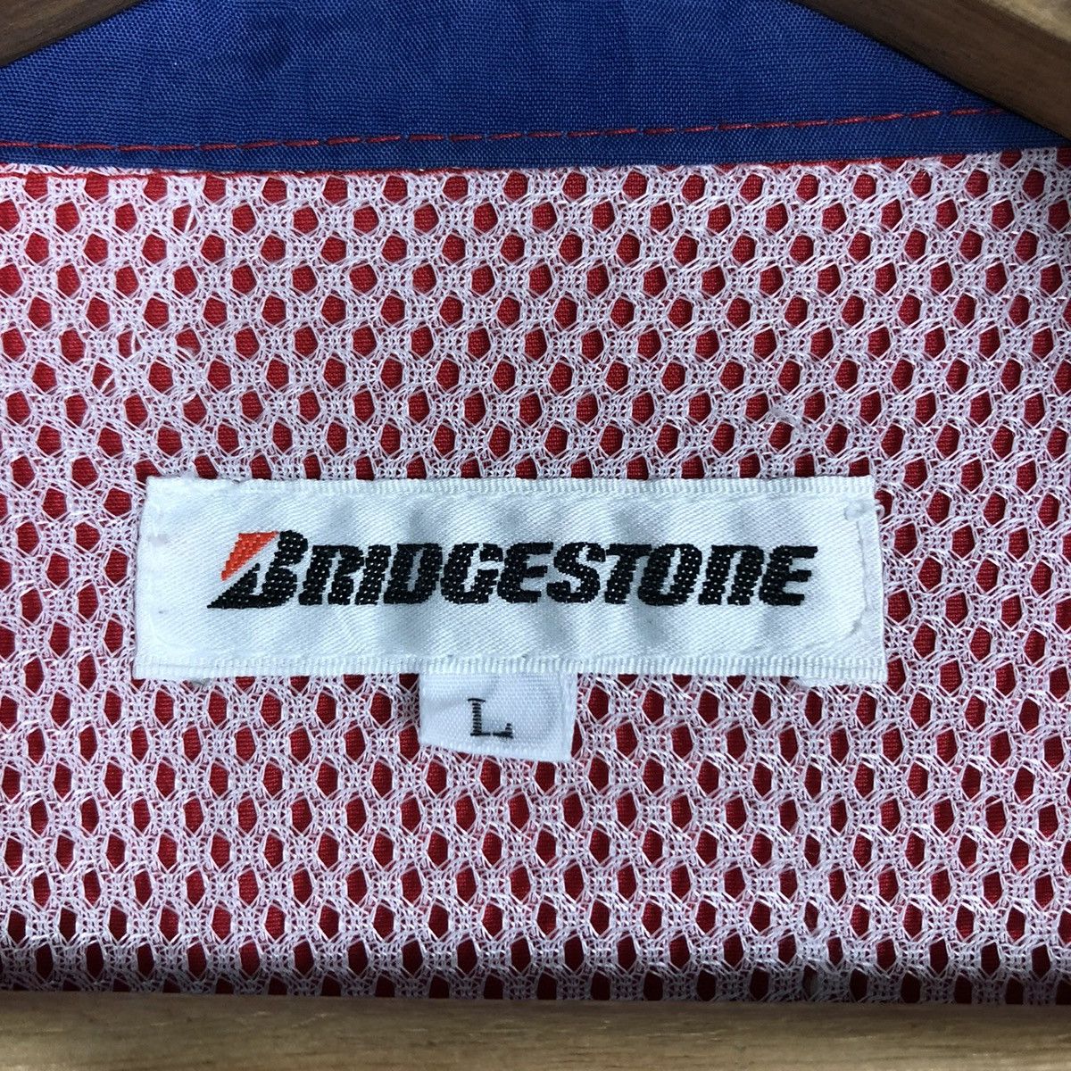 Japanese Brand 🔥VINTAGE BOMBER JACKET BRIDGESTONE BIG LOGO ISSEY MIYAKE Size US L / EU 52-54 / 3 - 19 Thumbnail