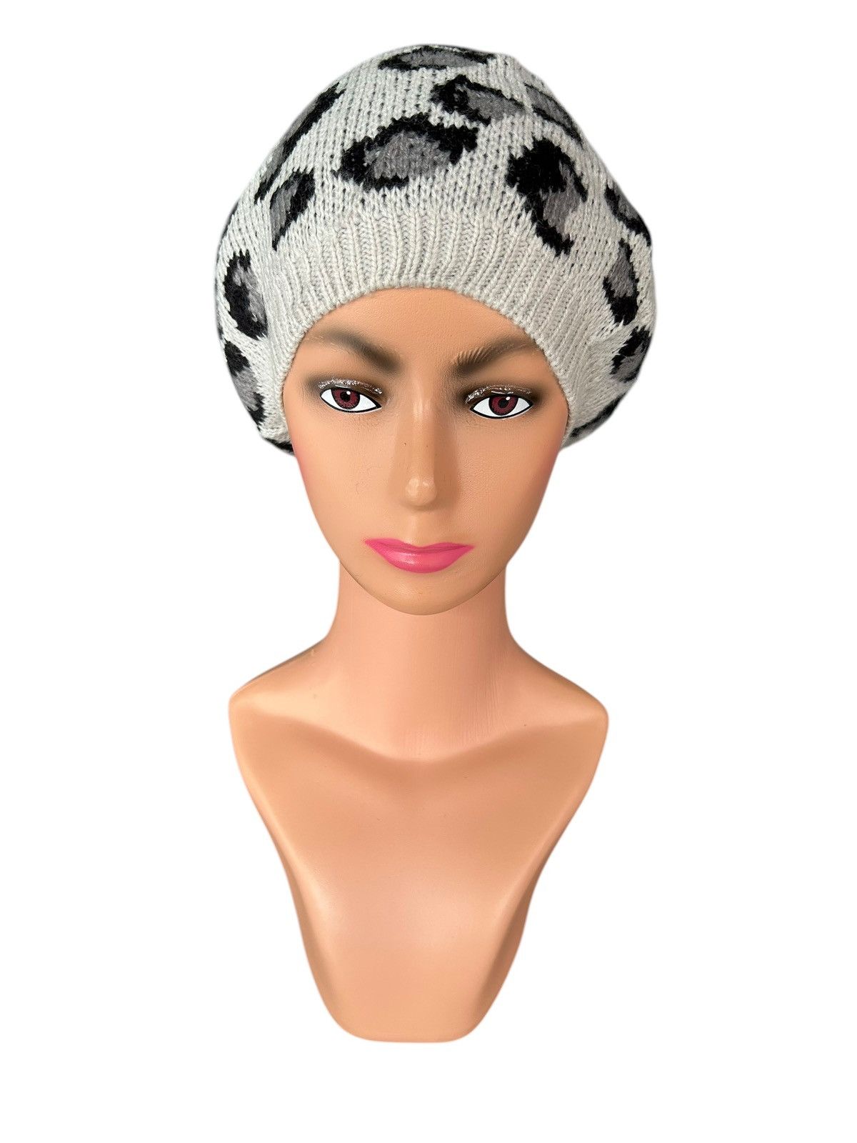 Japanese Brand × Kapital × Vintage Japanese Style Leoprad knitt Beanie Hats Size ONE SIZE - 3 Thumbnail