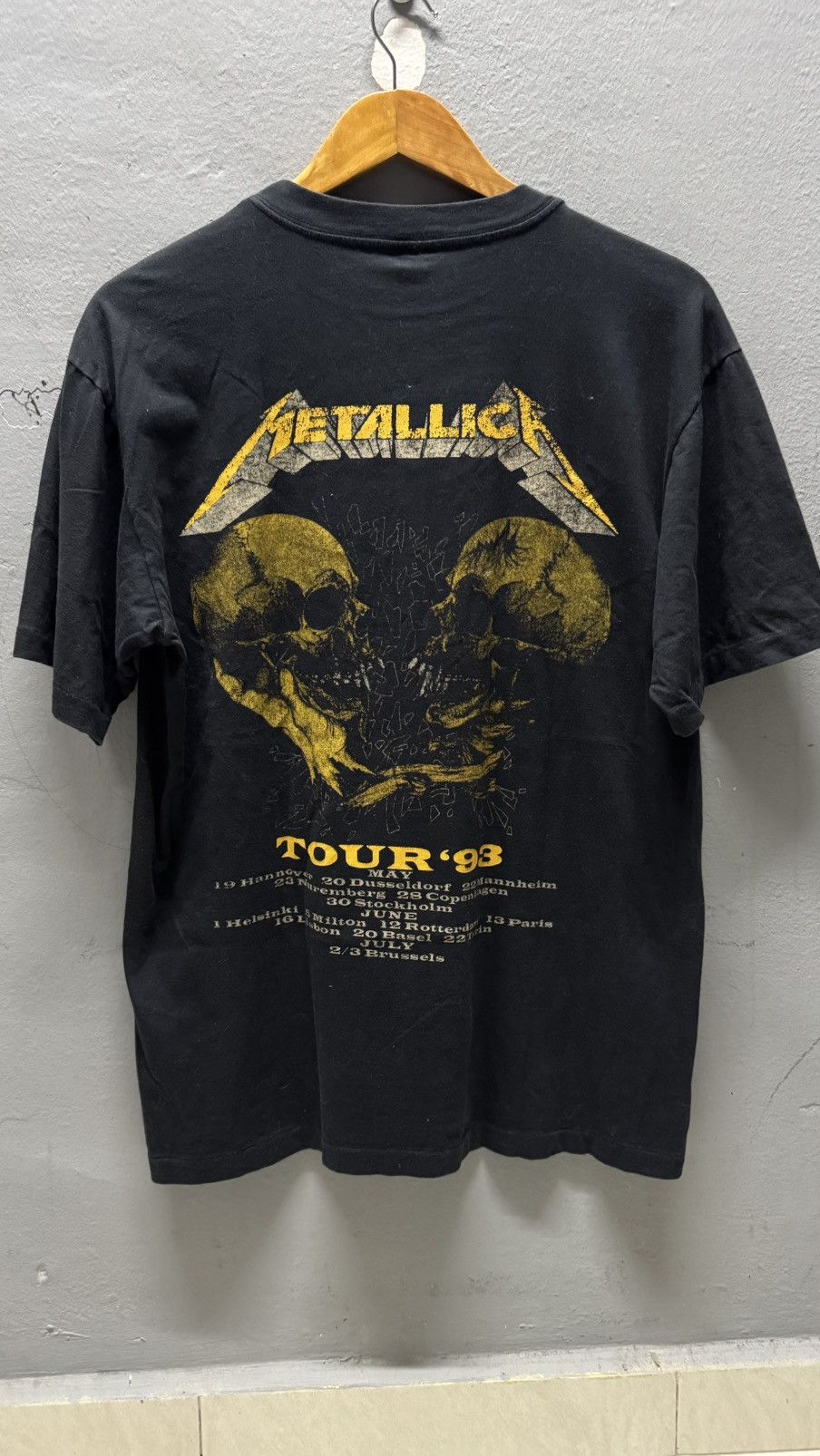 Band Tees × Metallica × Vintage Vintage Metallica Unforgive Tour 93 Size US L / EU 52-54 / 3 - 8 Thumbnail