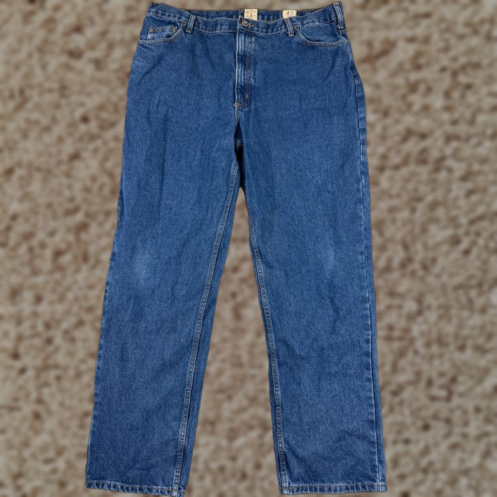 Vintage Redhead Jeans Mens 42 Blue Denim Basspro 100% Cotton Camp Fishing Size US 42 / EU 58 - 1 Thumbnail