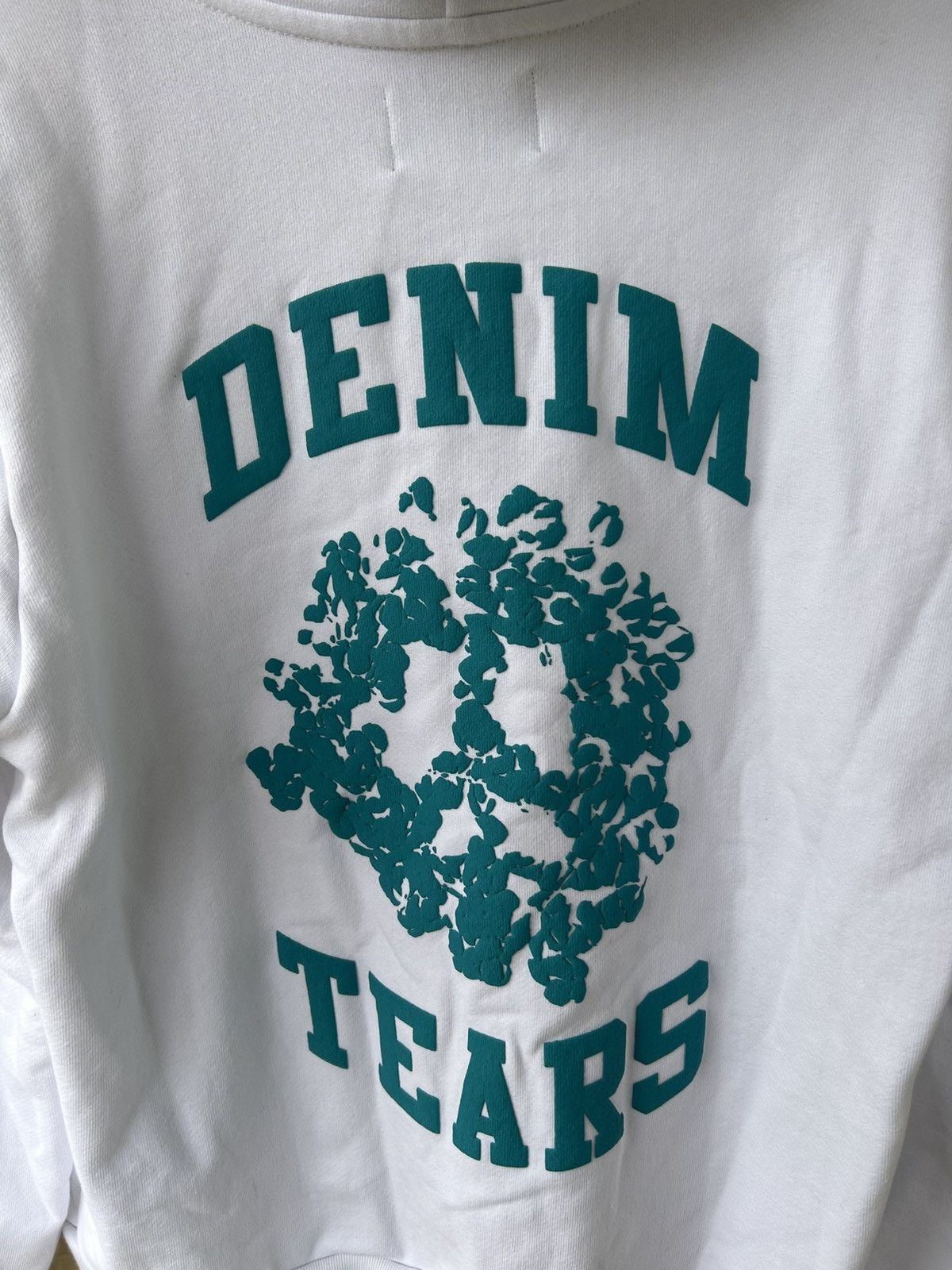 DENIM TEARS DENIM TEARS UNIVERSITY ZIP TEAL Size US L / EU 52-54 / 3 - 7 Thumbnail