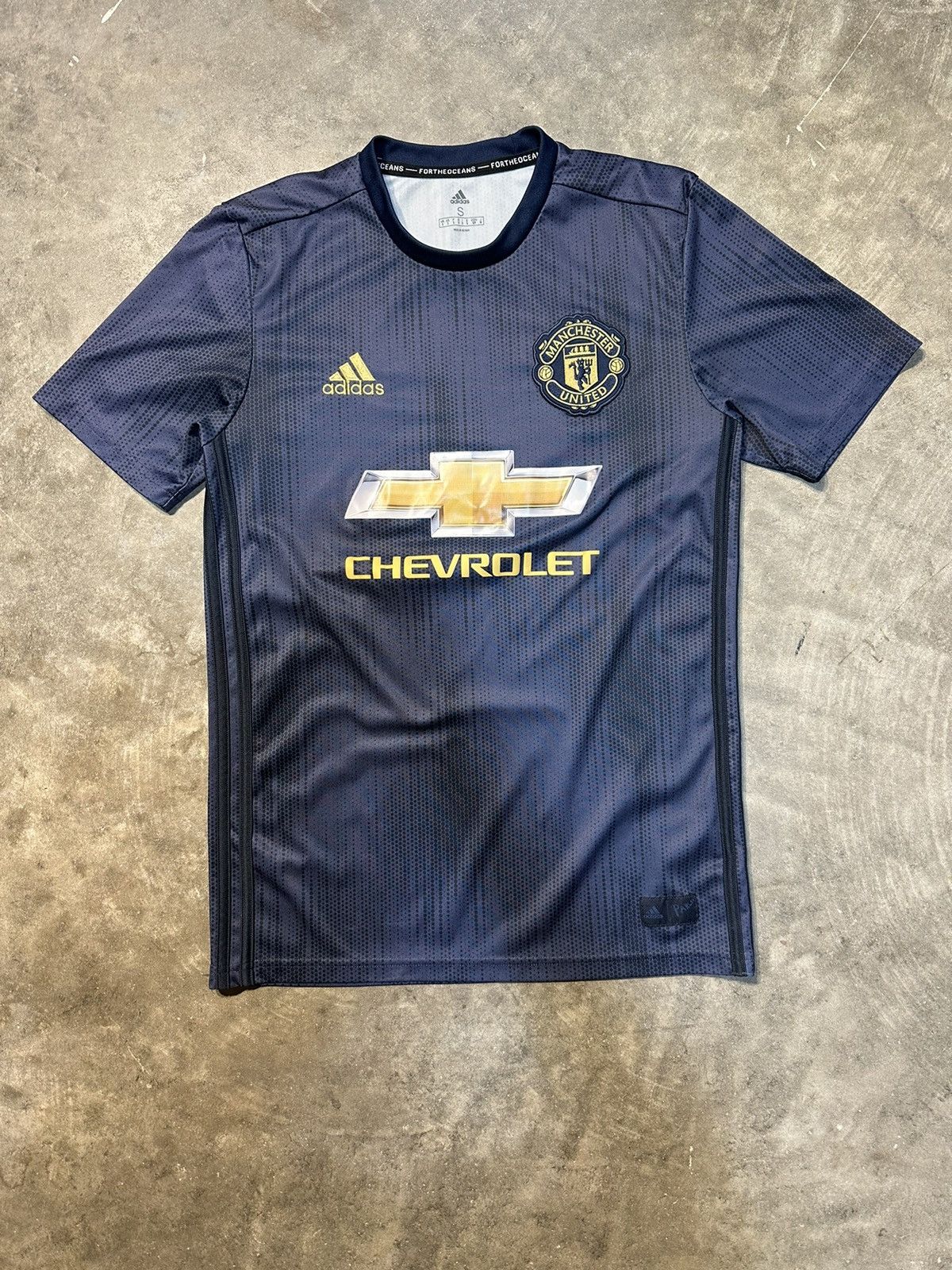 Adidas 2018/2019 Manchester United Third Kit Size US S / EU 44-46 / 1 - 1 Thumbnail