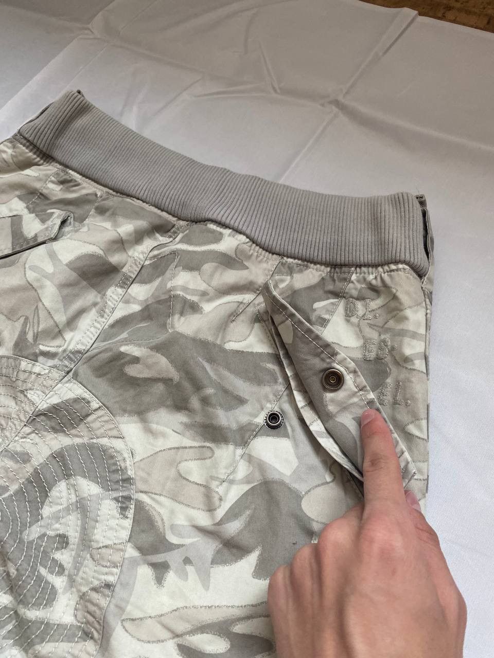 Diesel Diesel Snow Camo Military utility cargo pants Size US 30 / EU 46 - 4 Thumbnail