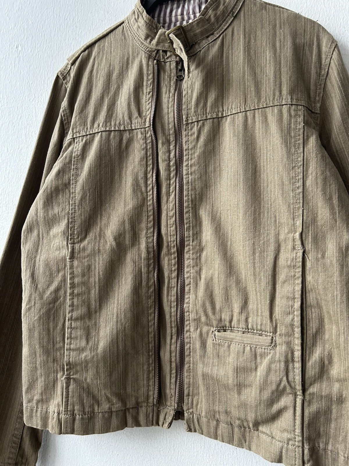 If Six Was Nine Rare Zipper Bondage Jungle Jacket Size US M / EU 48-50 / 2 - 6 Thumbnail