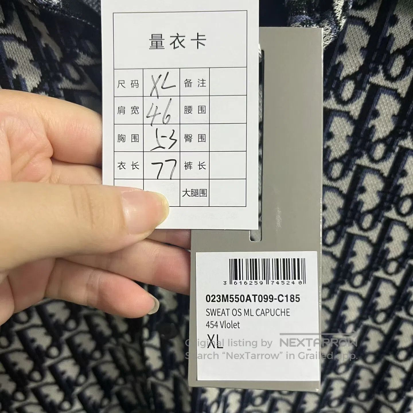 Louis Vuitton Louis Vuitton Classic long-sleeved shirt with a cotton log Size US XL / EU 56 / 4 - 4 Thumbnail
