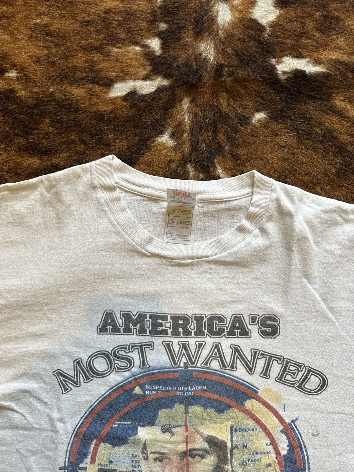Vintage Osama Bin Laden Shirt Size US M / EU 48-50 / 2 - 3 Thumbnail
