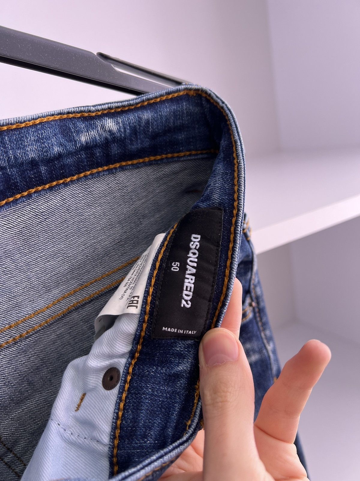 Dsquared2 × Vintage Vintage Dsquared2 Luxury Denim Blue Jeans Size US 32 / EU 48 - 9 Thumbnail