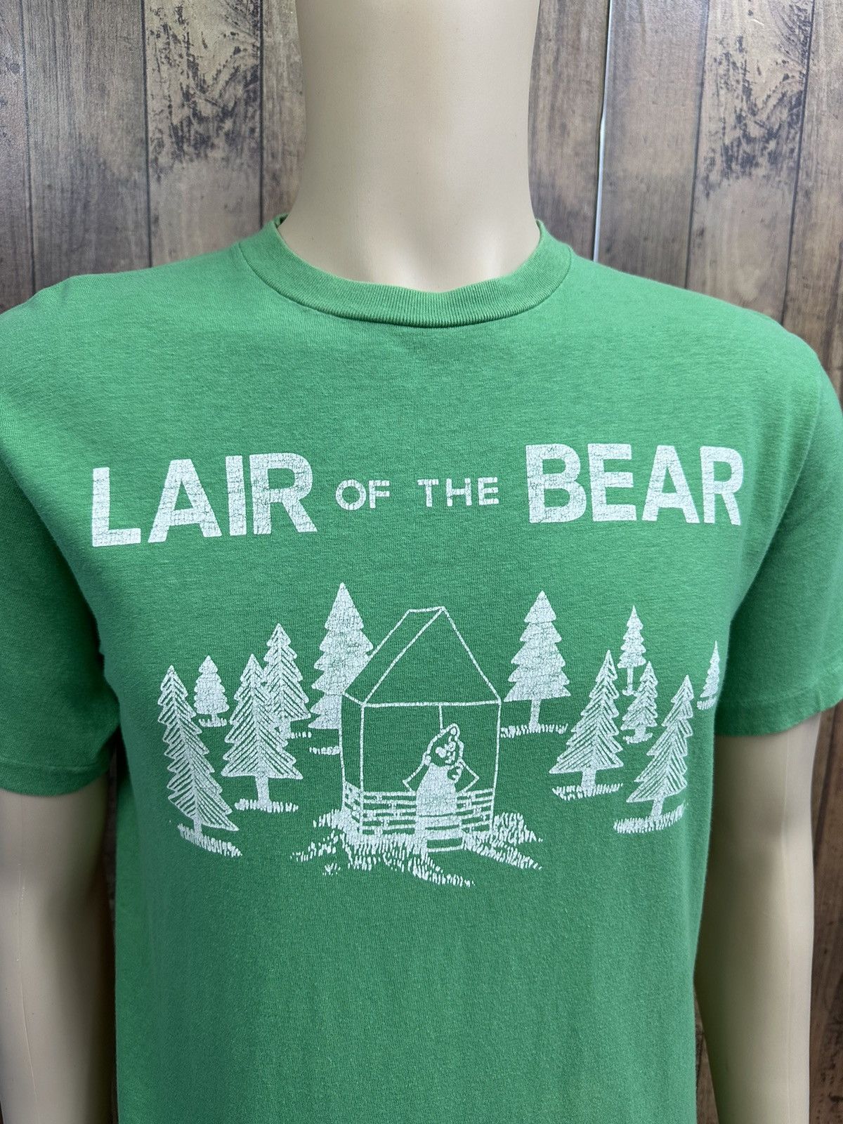Warehouse & Co. Vintage Warehouse Doubbleworks Bear Back Heat TShirt A566 Size US M / EU 48-50 / 2 - 3 Thumbnail