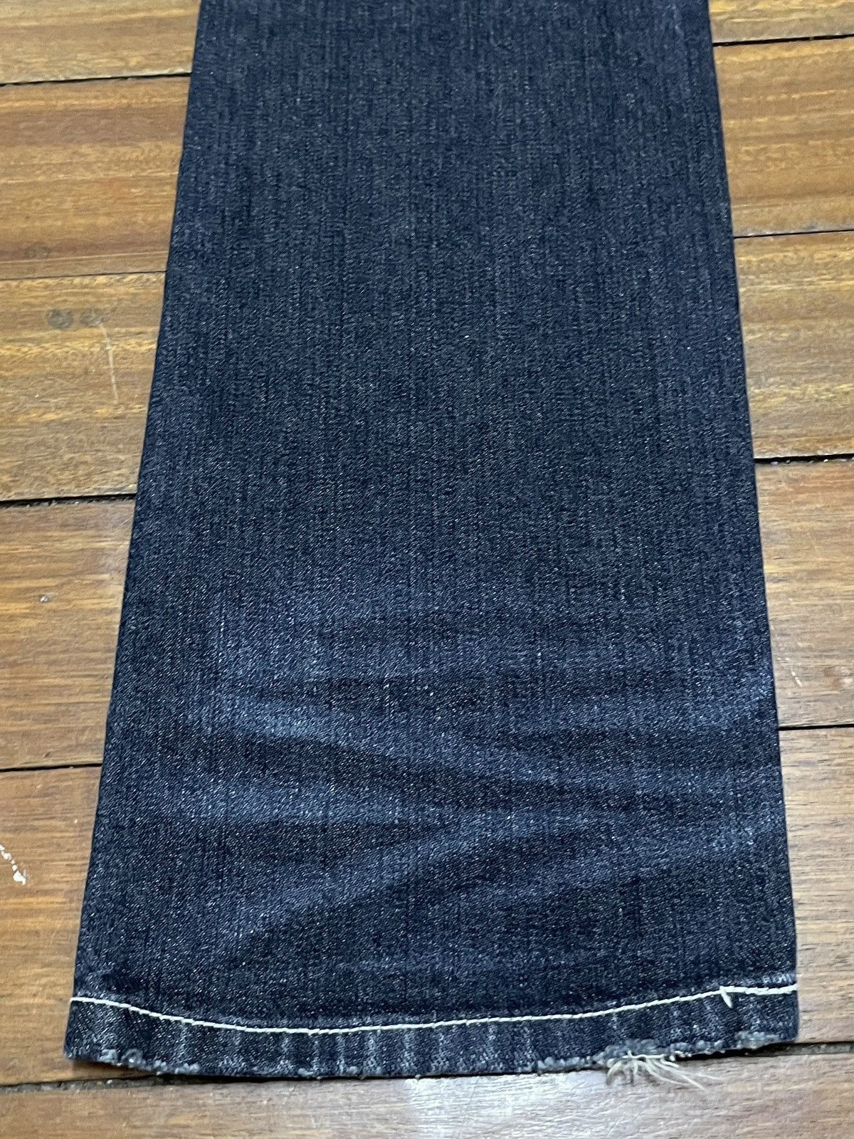 If Six Was Nine Very Rare Vintage Japanese Brand The Executive Jeans 1990s Size US 31 - 7 Thumbnail