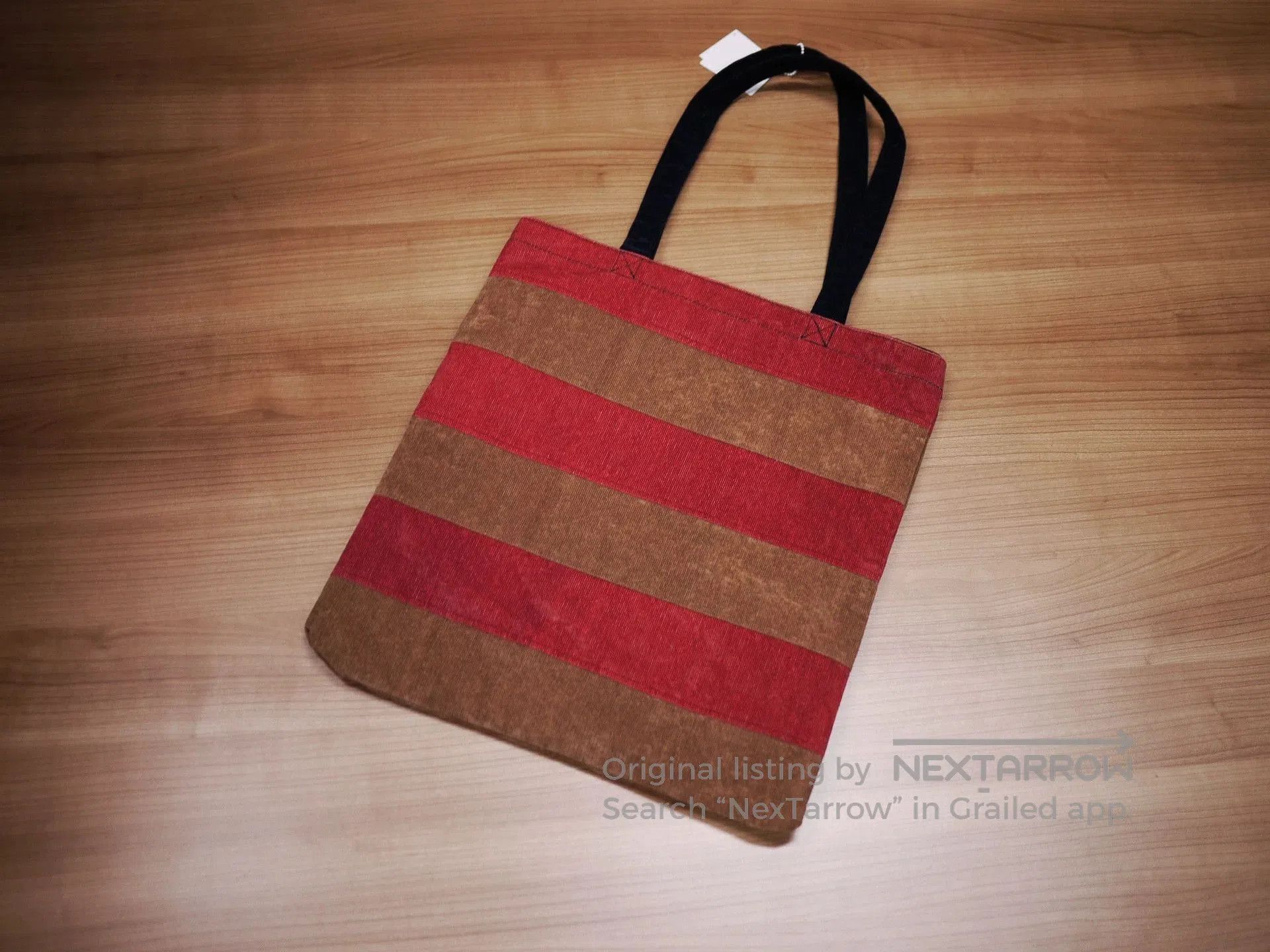 Visvim Brown Flag Design Tote Bag. Size ONE SIZE - 7 Thumbnail