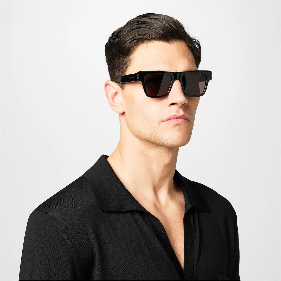 Saint Laurent Paris o1g2r1mq0526 Size: OS / Sl469 Sunglasses in Black Size ONE SIZE - 2 Thumbnail