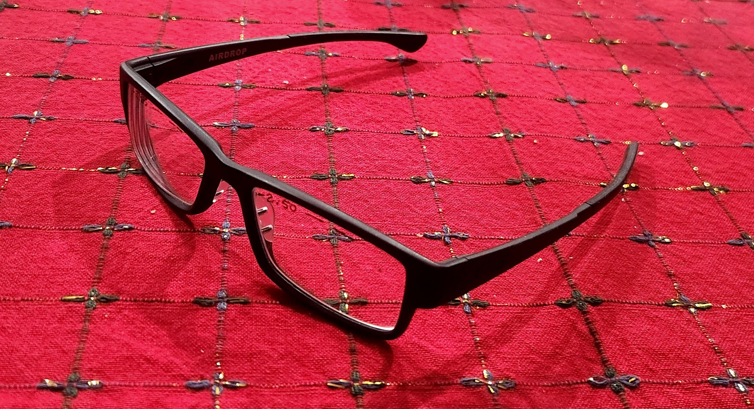 Oakley Oakley Airdrop OX8046-0155 Satin Black Rectangle Eyeglasse Size ONE SIZE - 1 Thumbnail