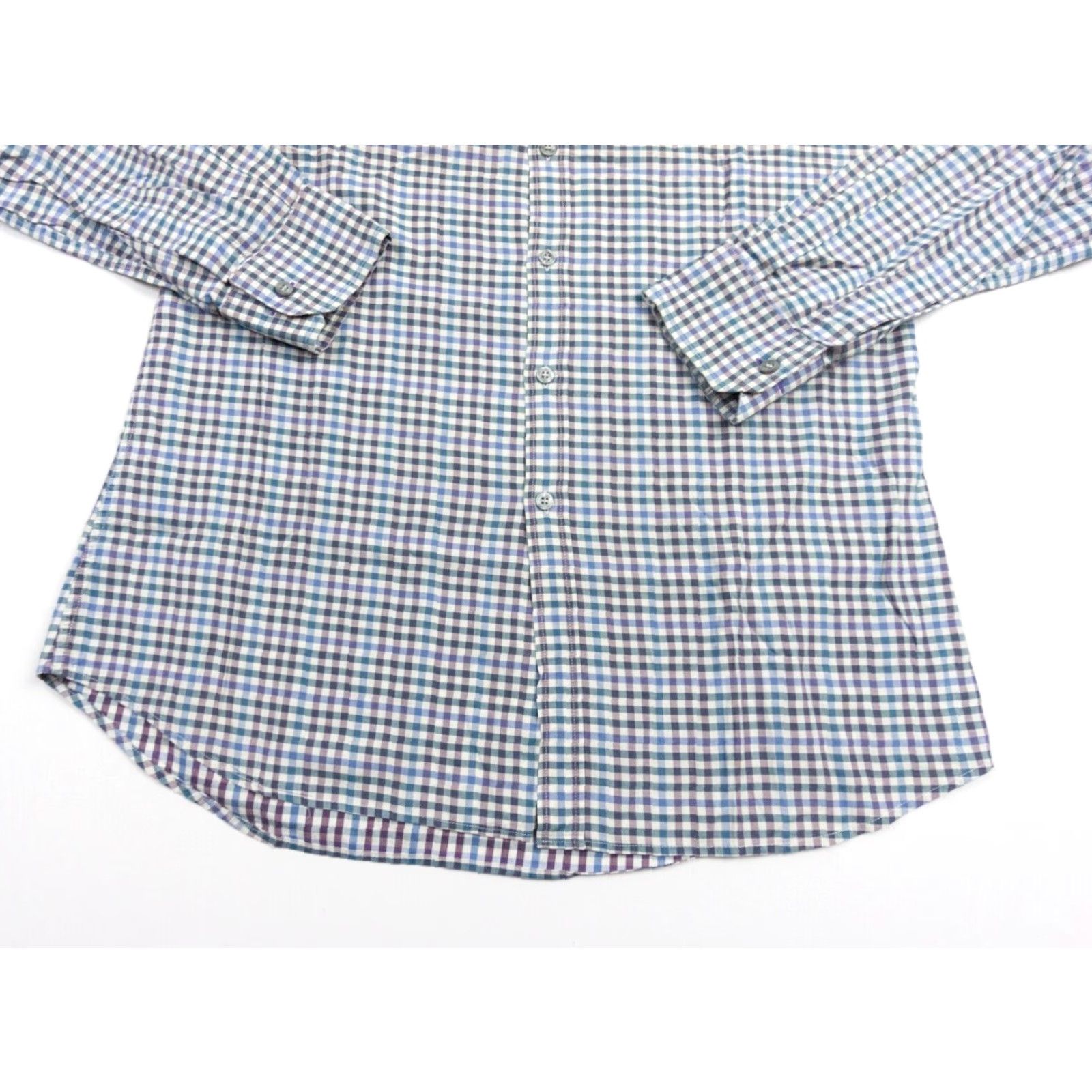Paul Smith Paul Smith Button Up Shirt Mens 16.5 Long Sleeve Plaid Regular Fit Multicolor Preppy Size US L / EU 52-54 / 3 - 3 Thumbnail