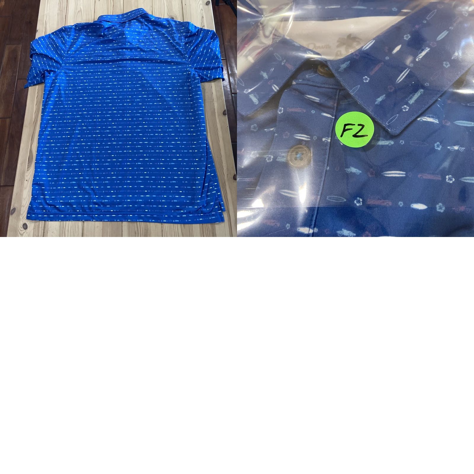 Peter Millar Peter Millar Performance Polo Shirt L Blue Striped Short Sleeve Collared Golf Mission Viejo Country Club Men Size US L / EU 52-54 / 3 - 8 Thumbnail