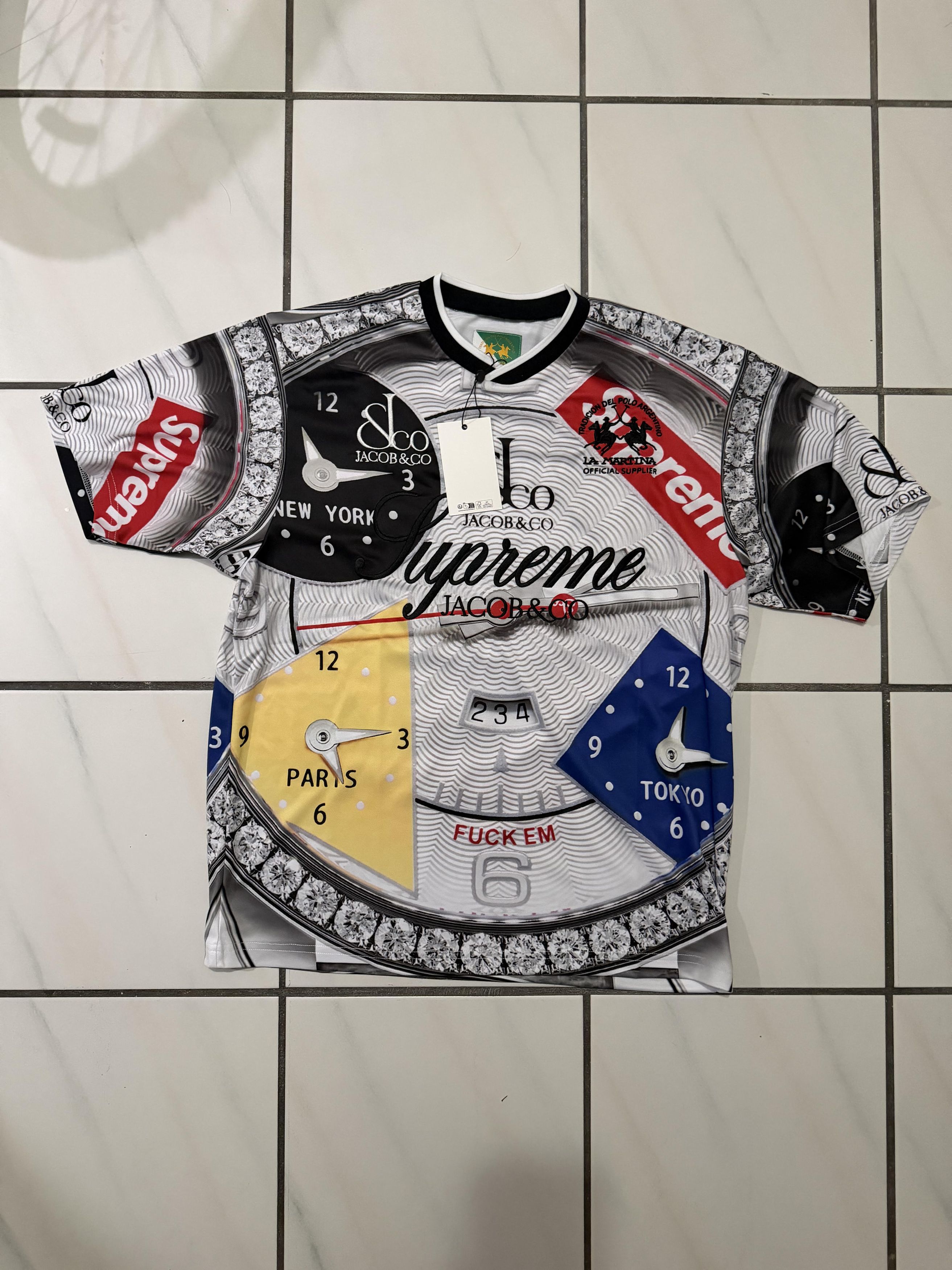 Supreme Supreme Beetle Soccer Top 'White' SS21 | Grailed