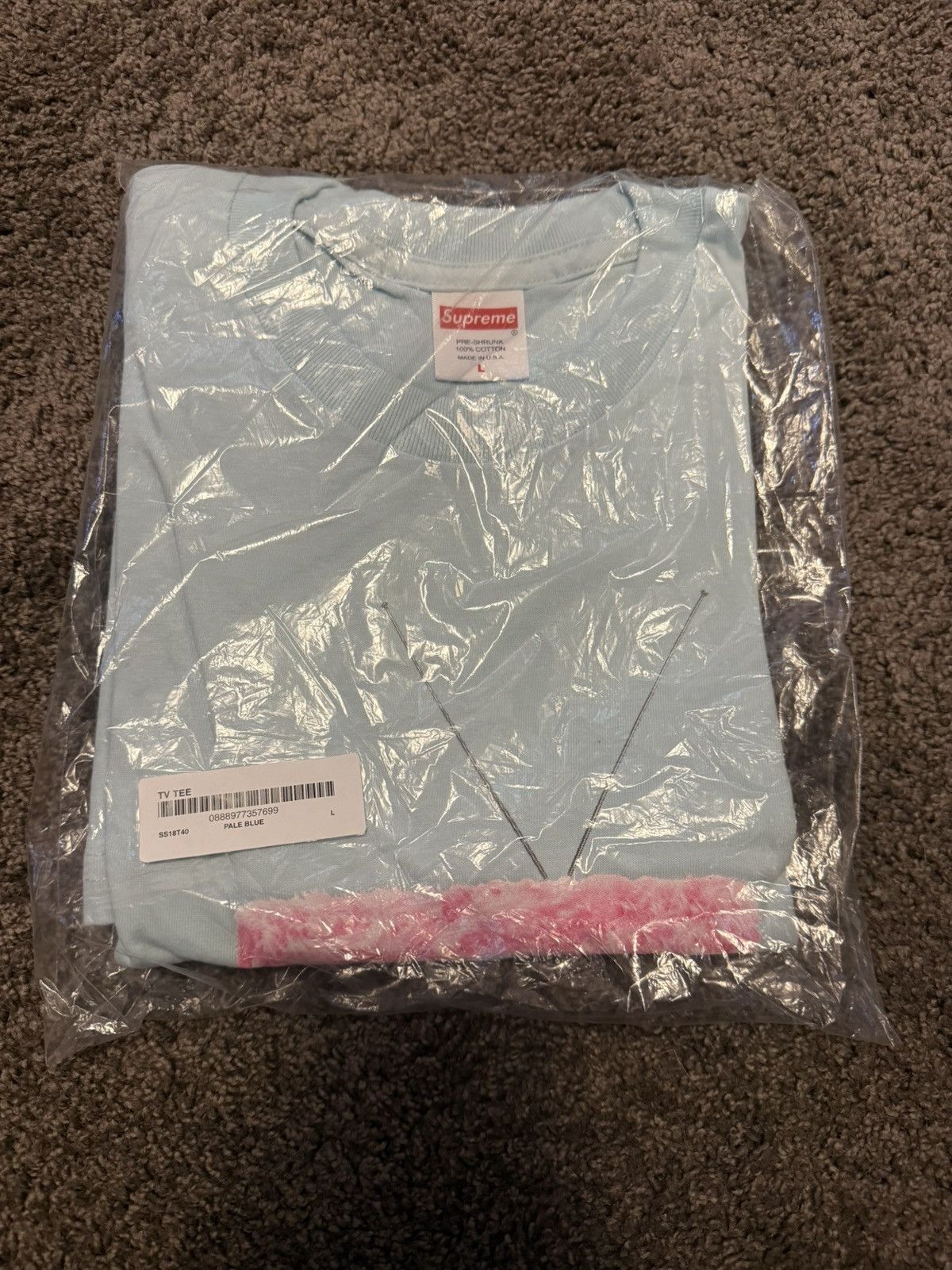 Supreme Supreme TV Tee Size US L / EU 52-54 / 3 - 2 Thumbnail