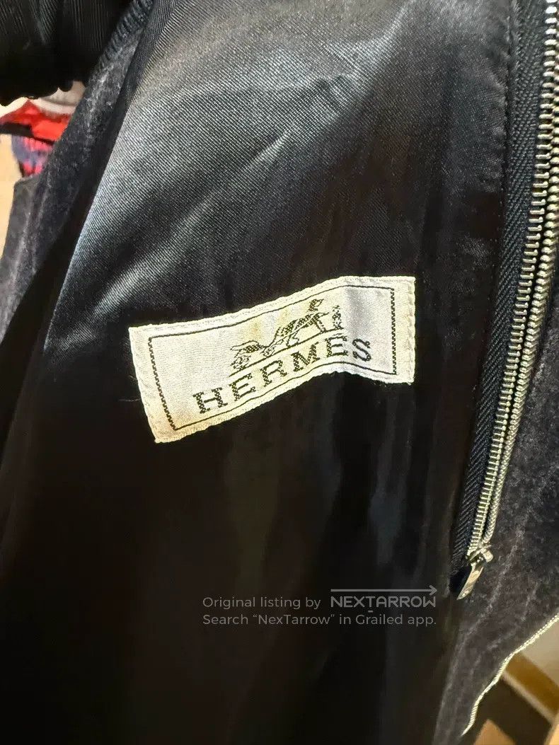 Hermes Hermes Vertical Stripe Jacket 100% Wool Size US M / EU 48-50 / 2 - 3 Thumbnail