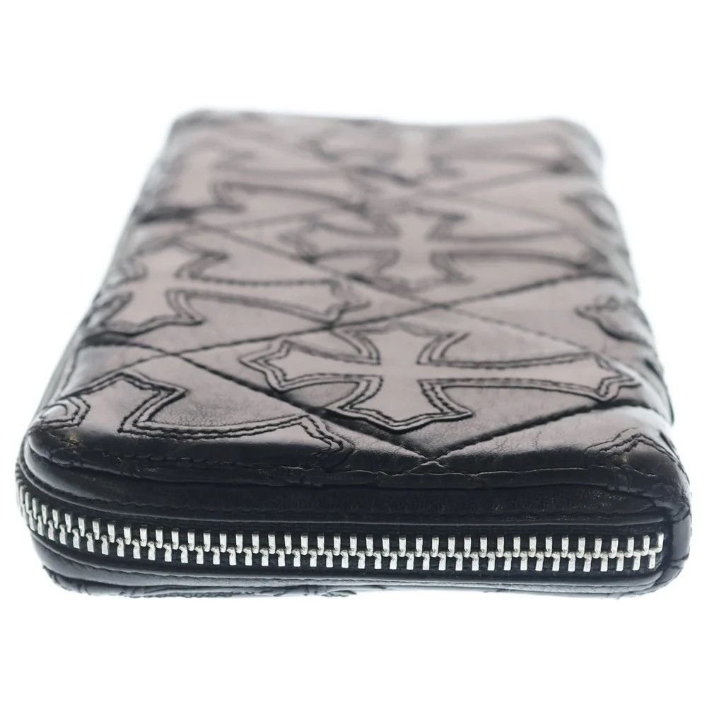 Chrome Hearts Chrome Hearts cemetery cross leather patch wallet Size ONE SIZE - 3 Thumbnail
