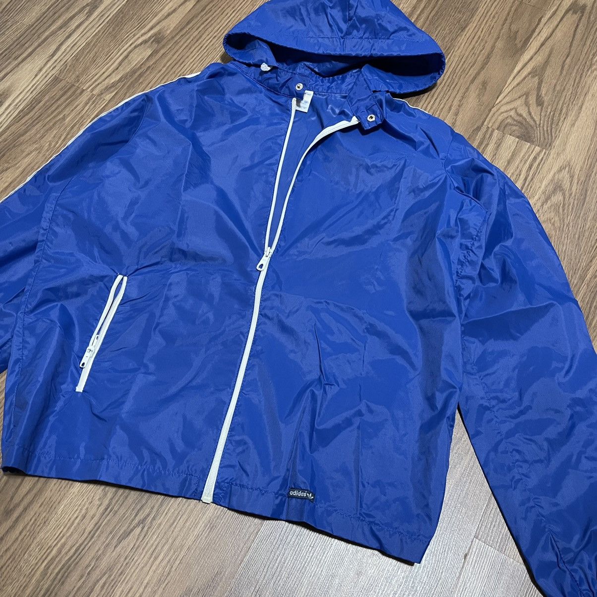 Adidas Vintage 70s 80’s Adidas Windbreaker Jacket Mens M Size US M / EU 48-50 / 2 - 2 Thumbnail