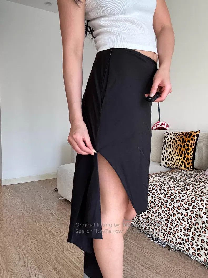 Helmut Lang Helmut Lang size 0 Black Skirt Size 24" / US 00 / IT 34 - 6 Thumbnail