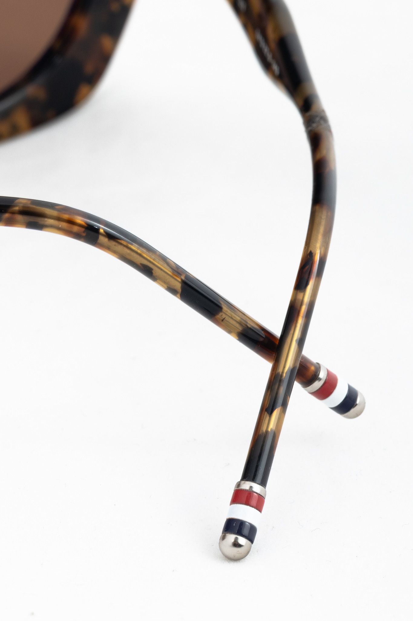 Thom Browne Thom Browne TBS509 Square Tokyo Tortoise Sunglasses Size ONE SIZE - 6 Thumbnail