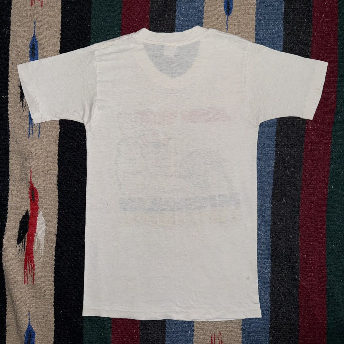 Vintage Vintage 80S 80S MICHELIN T-Shirt Size US XXS / EU 40 - 4 Thumbnail