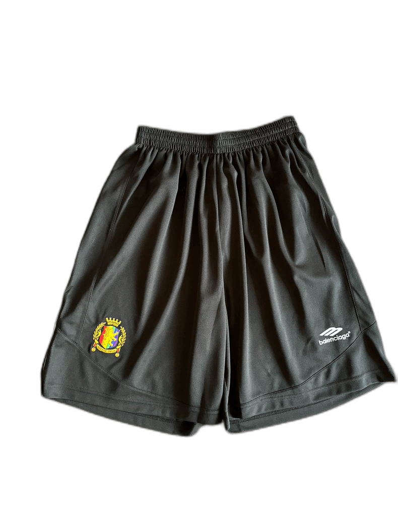 Balenciaga 23FW Rainbow Soccer Shorts-yf