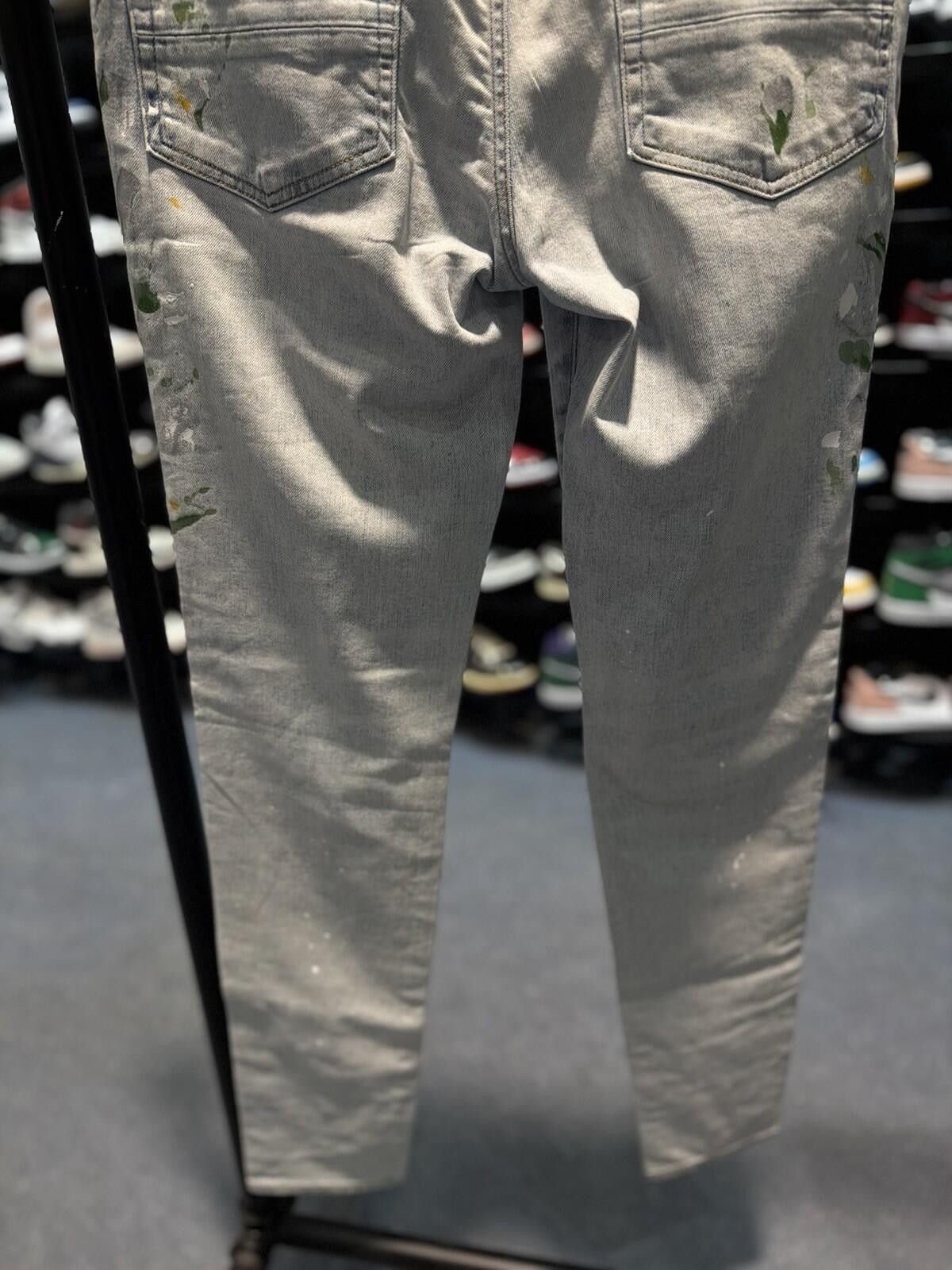 Amiri Size 32 - Amiri Blue Pants Paint Bandanna Jeans Size US 32 / EU 48 - 8 Thumbnail