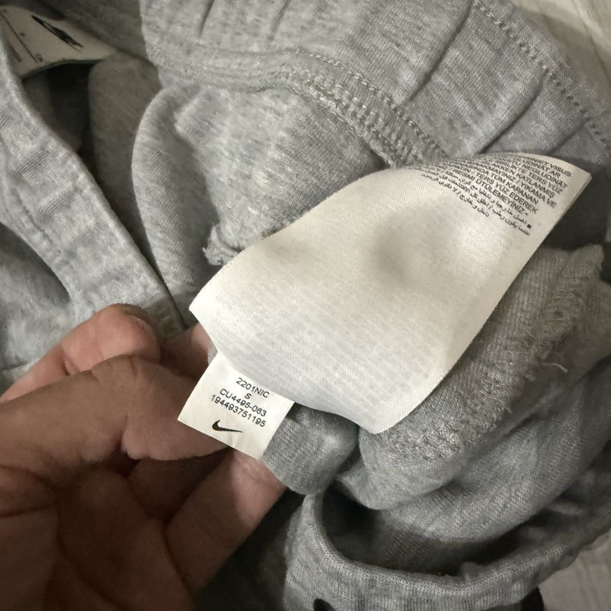 Nike Nike Tech Fleece Pants Grey Streetwear Drill Sweatpants Size US 30 / EU 46 - 7 Thumbnail