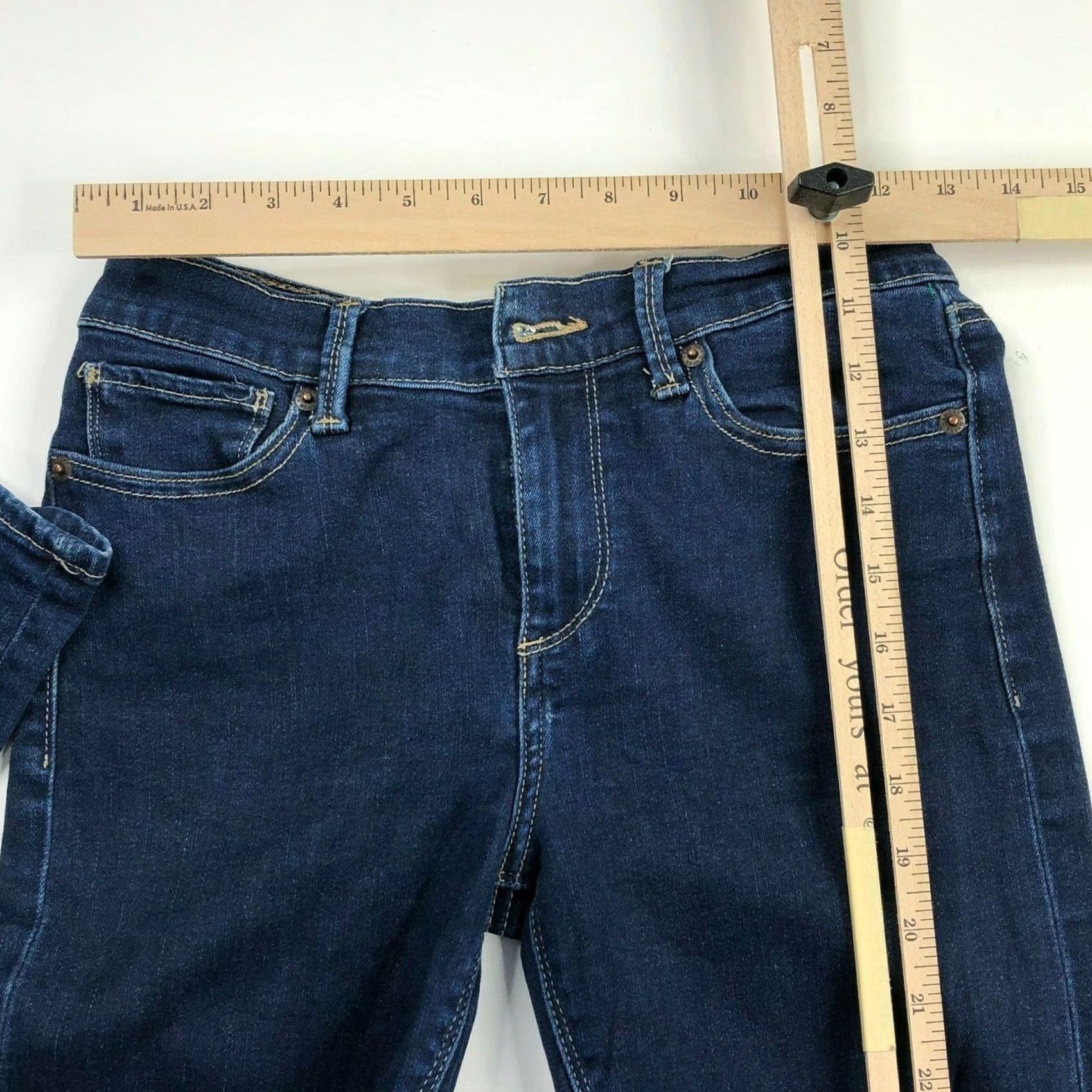 Lucky Brand Lucky Brand Brooke Legging 4/27A Jeans Mid Rise Stretch Denim Skinny Regular Women Size 27" / US 4 / IT 40 - 5 Thumbnail