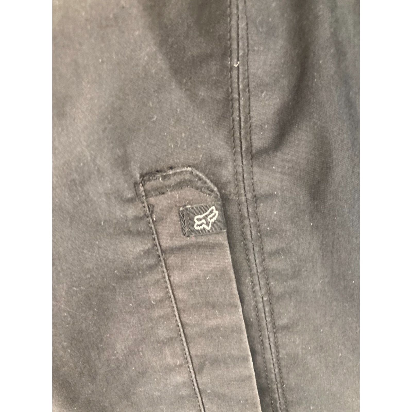 Fox Racing Fox Racing Jacket Mens Small Black Full Zip Accents Quilted Racing Style Casual Outdoor Wallet Size US S / EU 44-46 / 1 - 7 Thumbnail