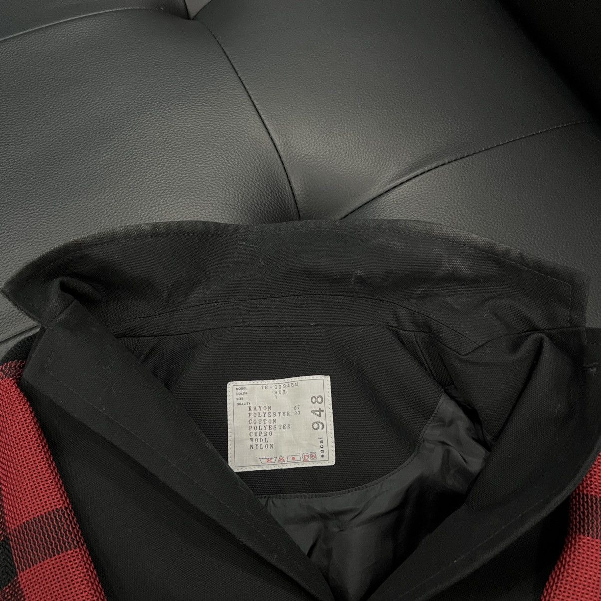 Sacai Sacai SS16 Runway Hybrid Blazer Bomber Jacket Size US S / EU 44-46 / 1 - 14 Thumbnail