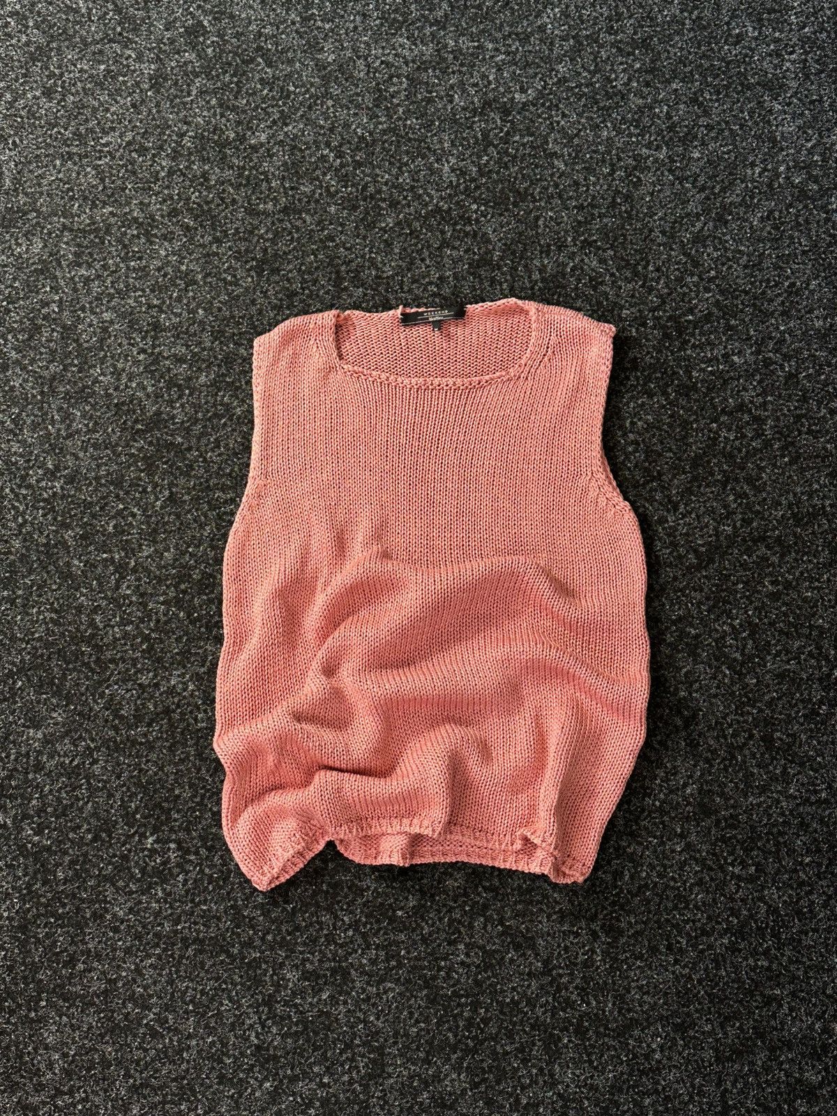 Max Mara × Weekend Max Mara 🚨Vintage RARE Max Mara weekend Knit tank with logo LUXURY Size M / US 6-8 / IT 42-44 - 1 Thumbnail
