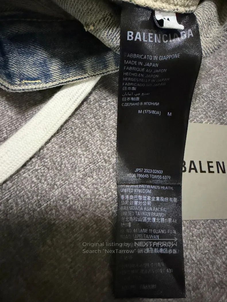 Balenciaga Balenciaga size M Camouflage Patchwork Denim Work Pants Size US 27 - 4 Thumbnail