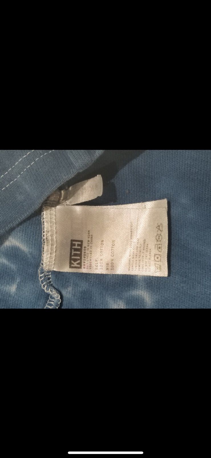 Kith KITH Blue Tie-Dye Logo Tee Size US S / EU 44-46 / 1 - 7 Thumbnail