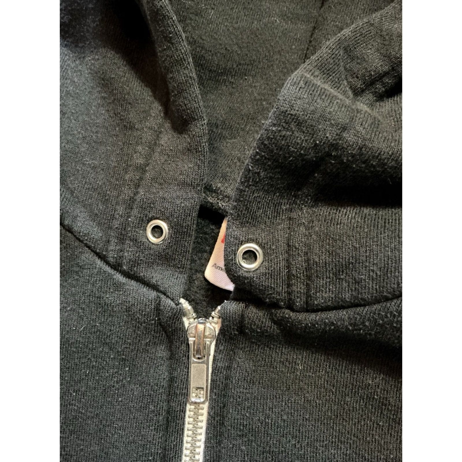 American Apparel American Apparel F497 Light In The Attic Records Black Fleece Full Zip Hoodie SM Mens Small Black Fleece Hoodie Size US S / EU 44-46 / 1 - 6 Thumbnail