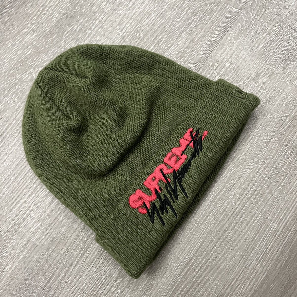 Yohji Yamamoto Supreme Beanie Olive | Grailed