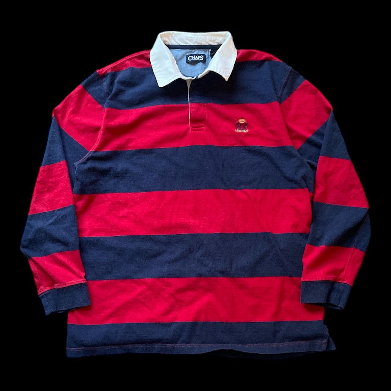 Chaps Ralph Lauren Chaps Polo LS Shirt Size US XXL / EU 58 / 5 - 1 Thumbnail