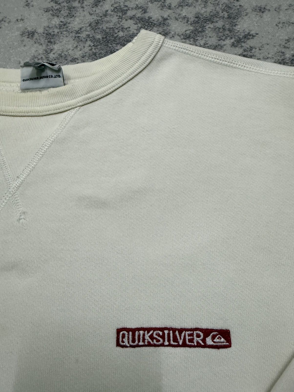 Quiksilver Vintage 90s Quiksilver Small Logo Crewneck Sweatshirt Size US L / EU 52-54 / 3 - 8 Thumbnail