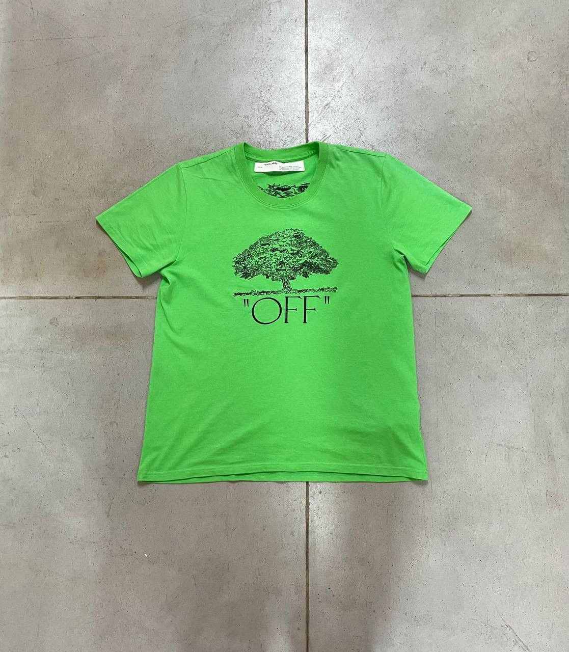 Off-White Vintage OFF-WHITE Bonsai Tee Shirt Size US L / EU 52-54 / 3 - 2 Thumbnail