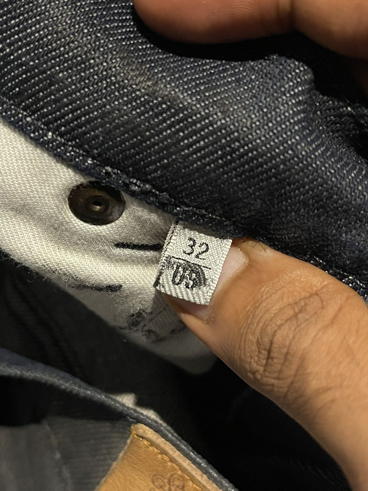 Designer × Kenzo × Vintage Vintage KENZO JEANS Denim Distressed Super Black Size US 32 / EU 48 - 15 Thumbnail