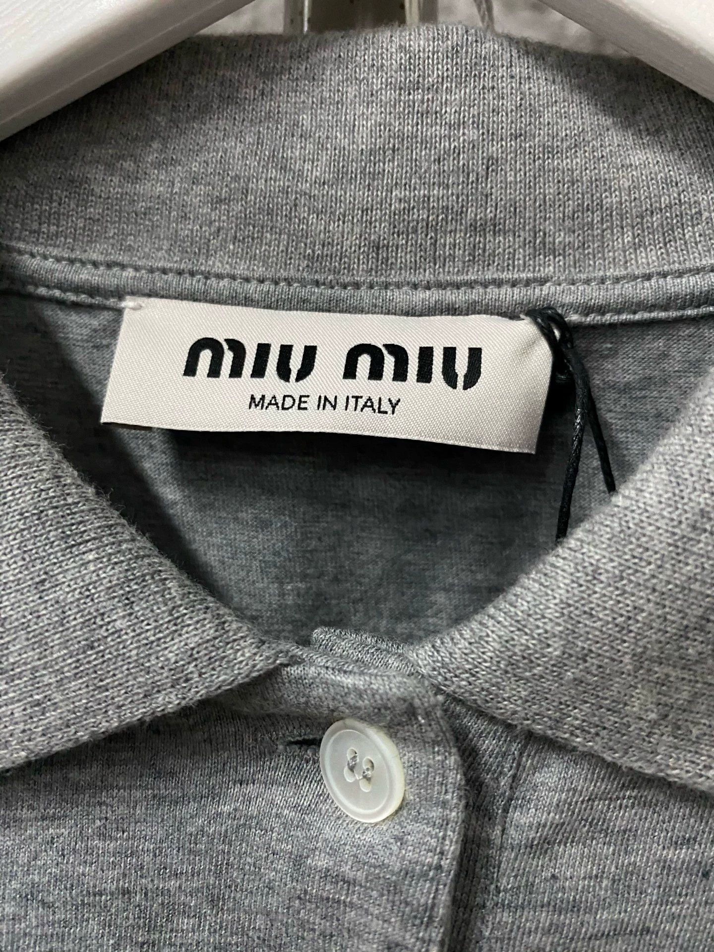 Miu Miu MIU MIU 25 Polo Long-Sleeve XS NEW Size XS / US 0-2 / IT 36-38 - 6 Thumbnail