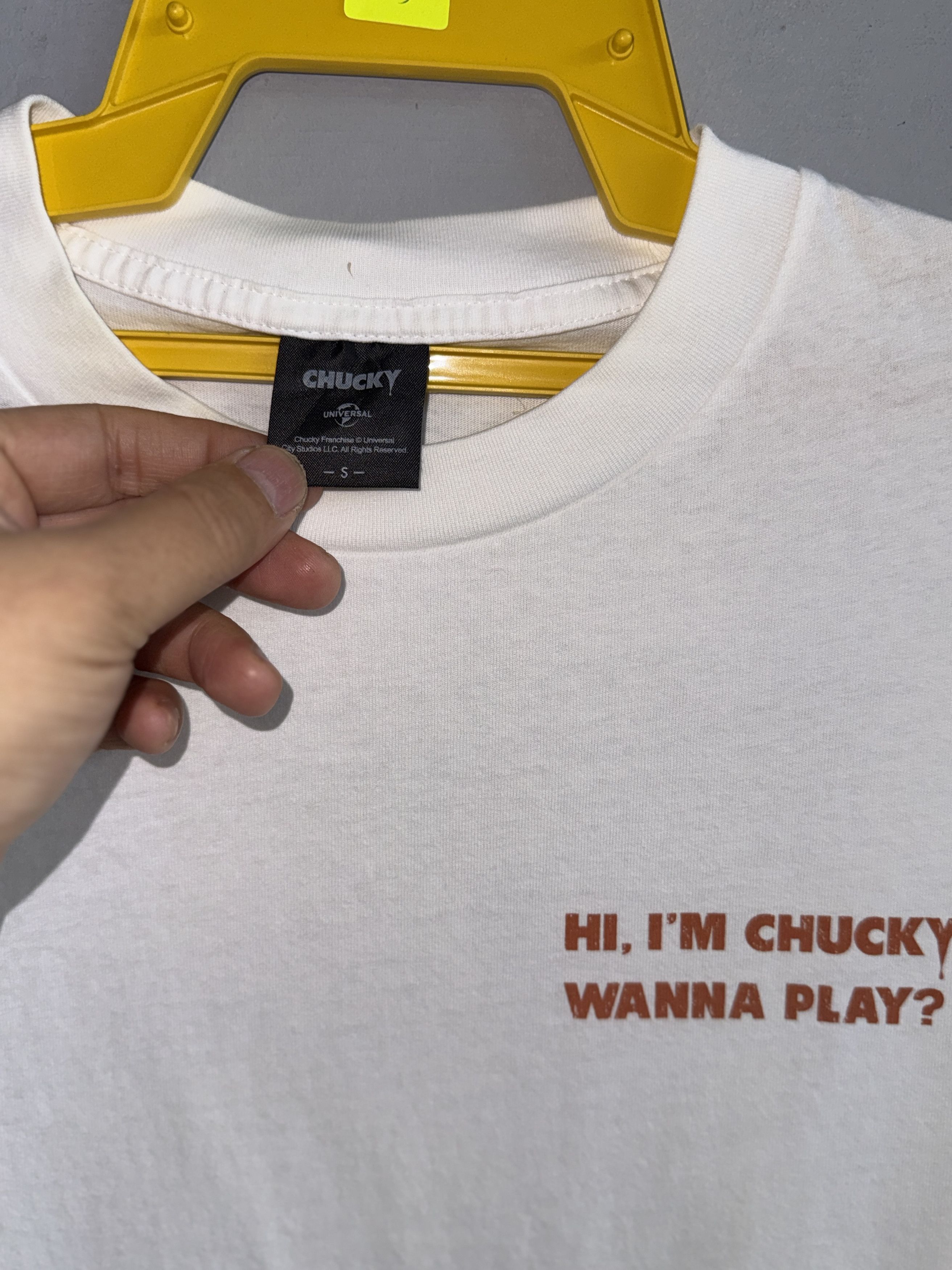 GU Chucky Horror Movie Tshirt Size US M / EU 48-50 / 2 - 3 Thumbnail
