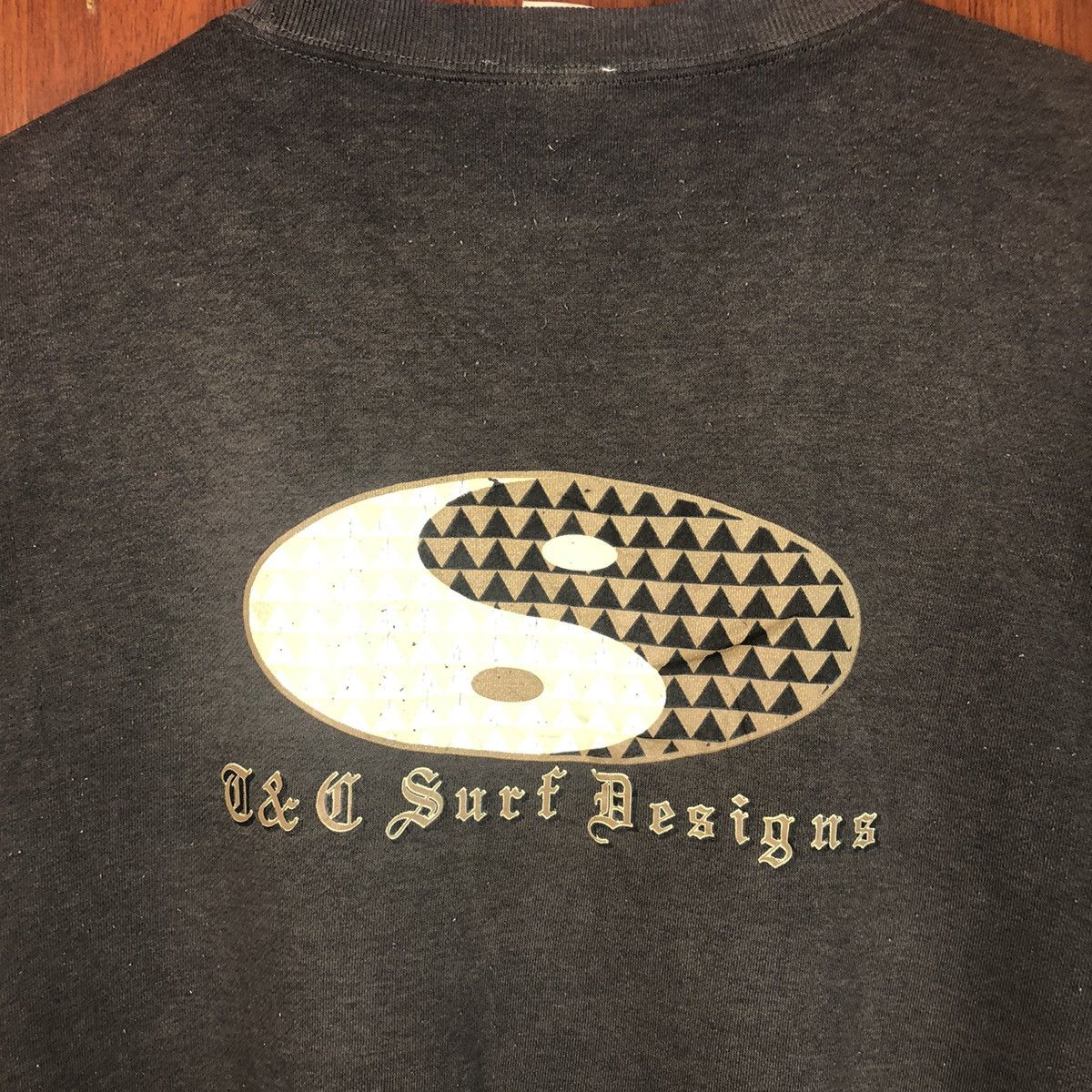Japanese Brand T&C Surf vintage Grey Sweatshirt #7504 Size US XL / EU 56 / 4 - 4 Thumbnail