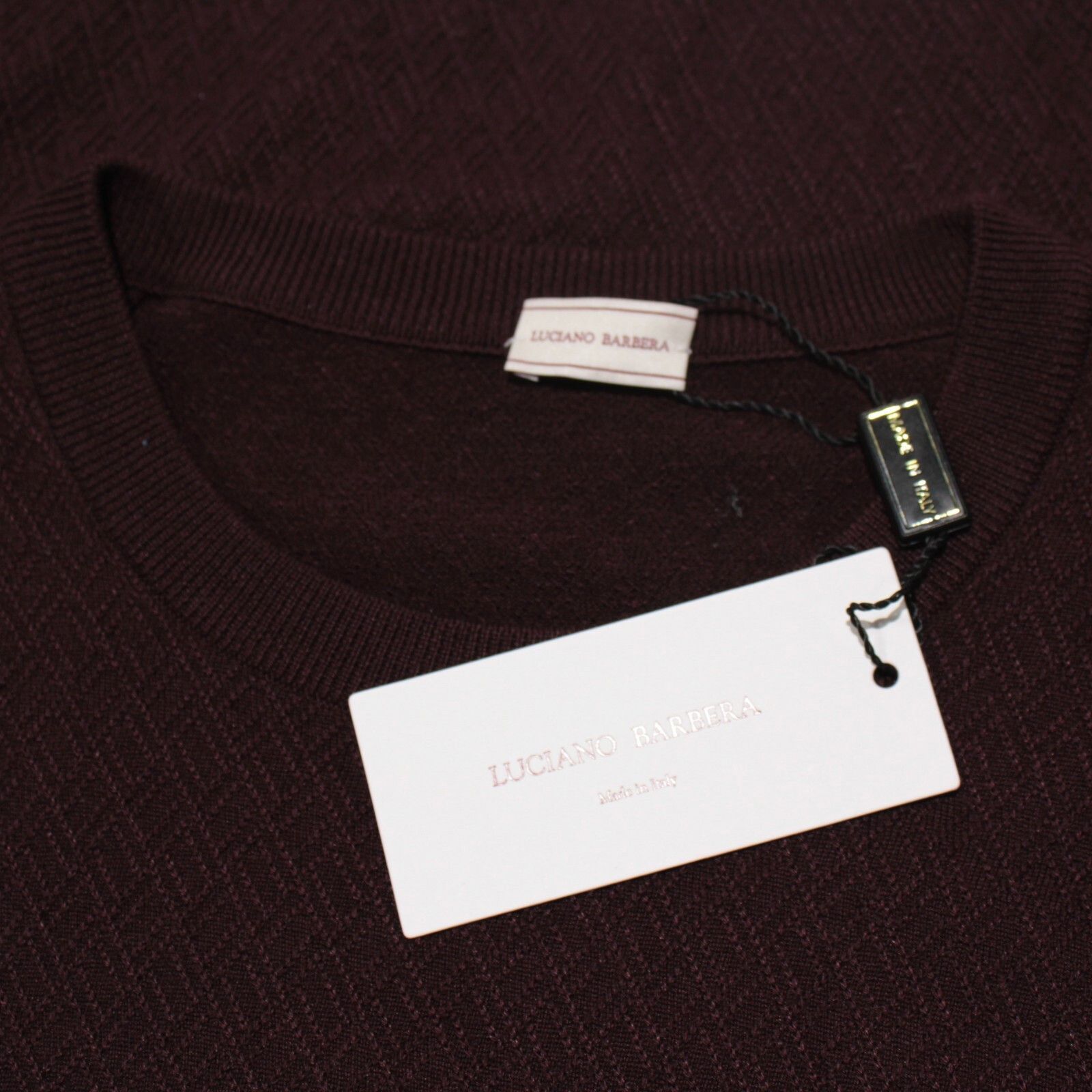 Luciano Barbera Luciano Barbera Sweater Size US L in Red Size US L / EU 52-54 / 3 - 1 Thumbnail