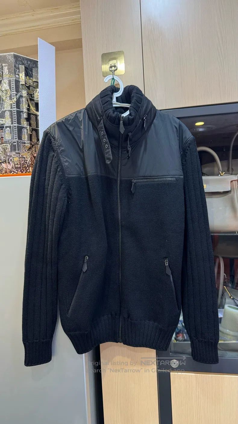 Hermes Hermes Knitted long sleeve jacket Size S / US 4 / IT 40 - 1 Thumbnail