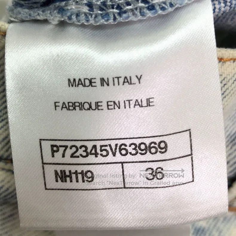 Chanel Chanel 22P animal pattern wide-leg jeans Size 24" / US 00 / IT 34 - 7 Thumbnail