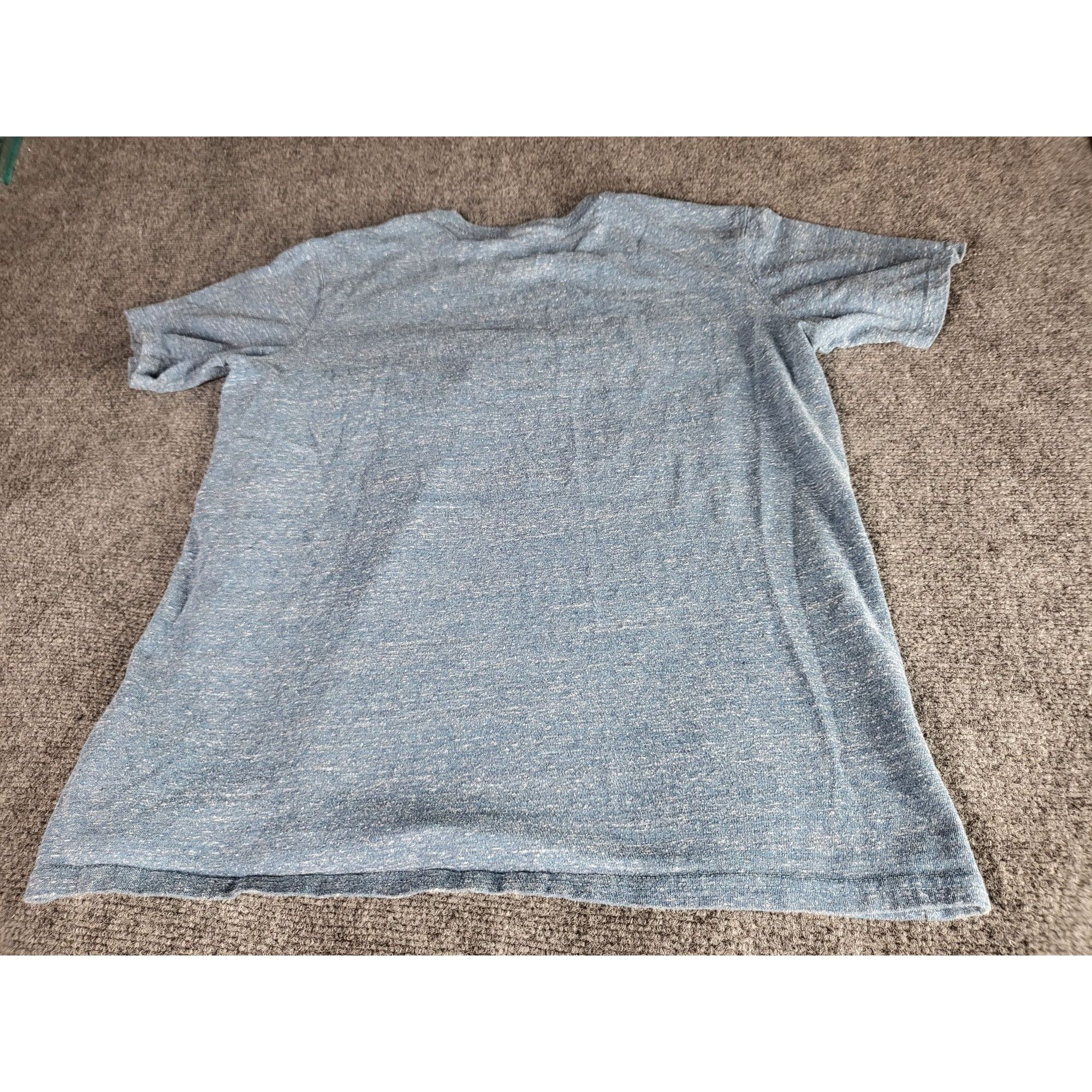 Carhartt Carhartt Original Fit Short Sleeve Tshirt Women Sz L Blue He Size L / US 10 / IT 46 - 2 Thumbnail